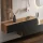 Garderobenset aus Flurschrank 2x 140 cm, ovaler Spiegel und Wandpaneel (3-teilig)