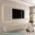 Meuble TV WEST Cachemire 300 cm (3 x 100 cm)