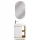 Mueble de lavabo RELIA de 50 cm con espejo LED