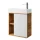 Mueble de lavabo RELIA de 50 cm