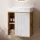 Golden Oak / White