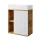 Golden Oak / White