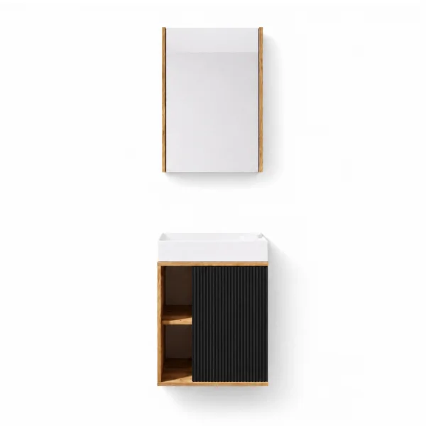 Rovere dorato / Nero