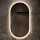 2x 140 cm Hallway Coat Rack with Wall Panels and Mirror with LED Lighting, Cashmere