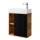 Roble dorado / Negro