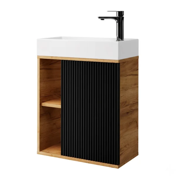 Roble dorado / Negro