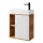Golden Oak / White