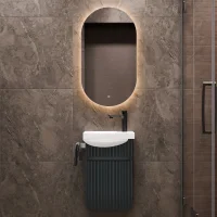 Conjunto de muebles de baño con espejo Wega de 40...