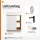 RELIA Waschtischunterschrank 50cm mit LED Spiegel Gold Eiche / Weiß Waschtisch + Armatur Matt Schwarz