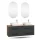 LUX 140 cm Double Vanity Cabinet with LED Mirror