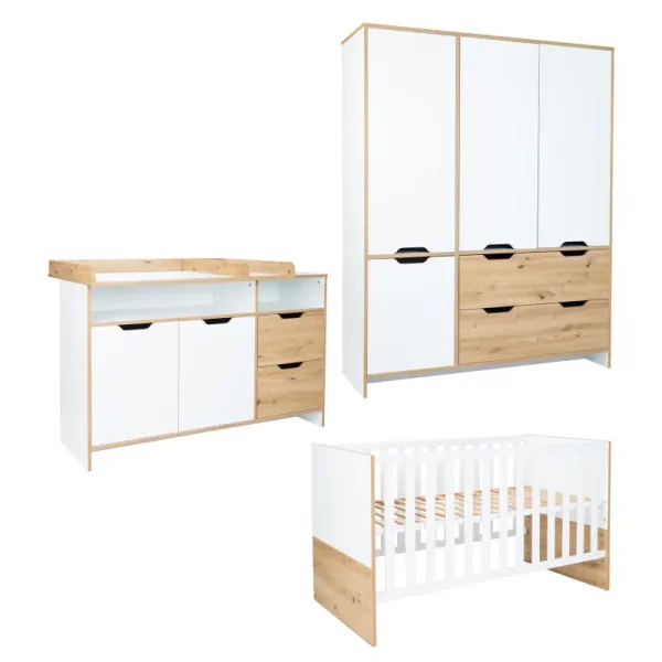 3-teiliges Babymöbel-Komplettset »Maxim«