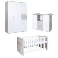 3-teiliges Babymöbel-Komplettset »Bente«