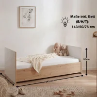 Satz Umbauseiten für Kinderbett »Maxim«