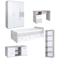 5-teiliges Jugendzimmer-Megaset »Bente«