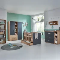 Bettschubkasten auf Rollen für Kinderbett...