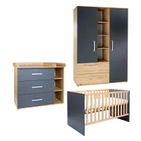 3-teiliges Babymöbel-Komplettset »Alessio«