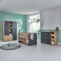 3-teiliges Babymöbel-Komplettset »Alessio«