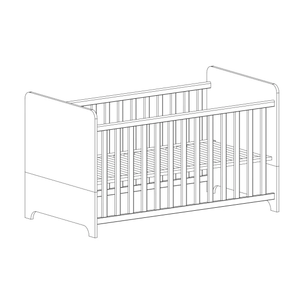 2-teiliges Babymöbel-Sparset »Marlon«