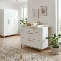 Wickelkommode mit abnehmbarem Wickelaufsatz...