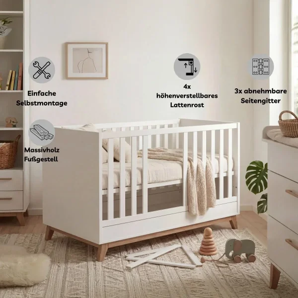 6-teiliges Babymöbel-Megaset »Lina«