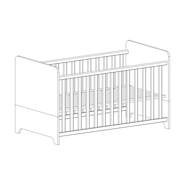 7-teiliges Babymöbel-Megaset »Marlon«