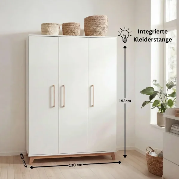 3-teiliges Babymöbel-Komplettset »Lina«