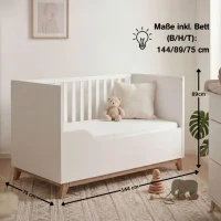 Umbauseite für Kinderbett »Lina«