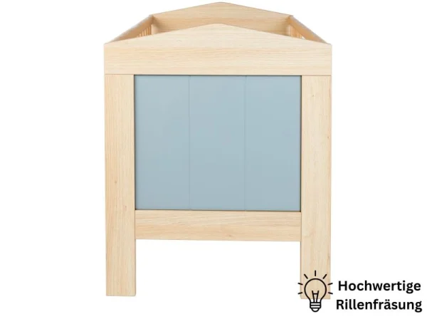 "Roofy" 6-Piece Baby Furniture Mega Set with a 1-door Wardrobe