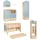 "Roofy" 6-Piece Baby Furniture Mega Set with a 1-door Wardrobe