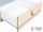 "Roofy" 6-Piece Baby Furniture Mega Set with a 1-door Wardrobe
