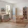 "Roofy" 6-Piece Baby Furniture Mega Set with a 1-door Wardrobe