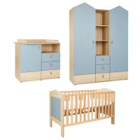 3-teiliges Babymöbel-Komplettset »Roofy«...