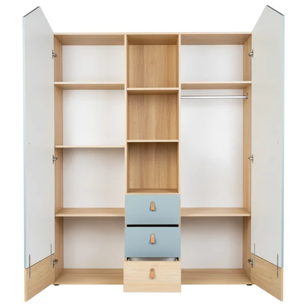 Kleiderschrank 2-türig »Roofy«