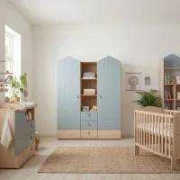 Kleiderschrank 2-türig »Roofy«