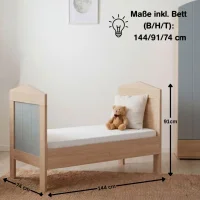 Satz Umbauseiten für Kinderbett »Roofy«