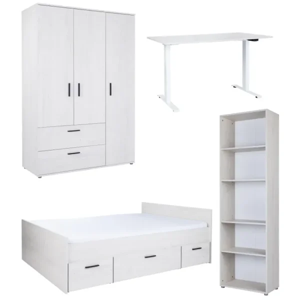 4-teiliges Jugendzimmer-Megaset »Mathea«