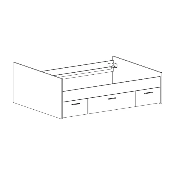 4-teiliges Jugendzimmer-Megaset »Mathea«