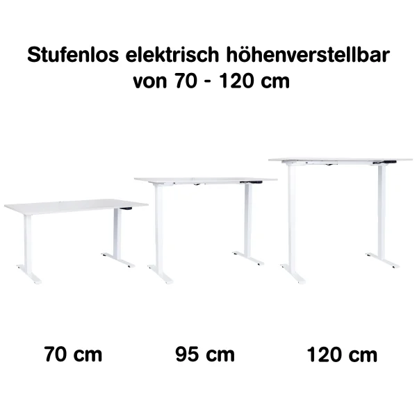 Schreibtisch »Mathea« elektrisch höhenverstellbar