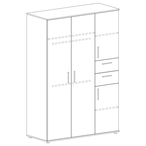4-teiliges Schulkindzimmer-Set »Bente«