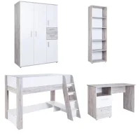 4-teiliges Schulkindzimmer-Set »Bente«