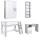 4-teiliges Schulkindzimmer-Set »Bente«