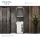 NYX Bathroom Furniture Set, Matte White, 50 cm, with GLORA LED Mirror