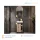 NYX Bathroom Furniture Set: 45 cm Wotan Oak Vanity with GLORA LED Mirror and Black Faucet