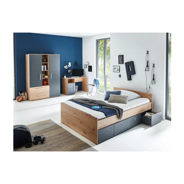 4-teiliges Jugendzimmer-Set »Alessio« in 2 Größen