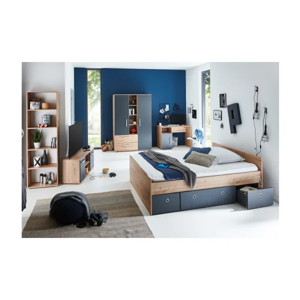 6-teiliges Jugendzimmer-Megaset »Alessio« in 2 Größen