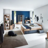 Jugendbett mit XXL-Liegefläche »Alessio«...