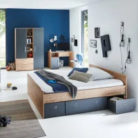 4-teiliges Jugendzimmer-Set »Alessio«...