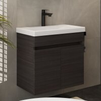 Sink base cabinet 63cm in anthracite