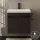 Lavabo de 60 cm con doble puerta - antracita
