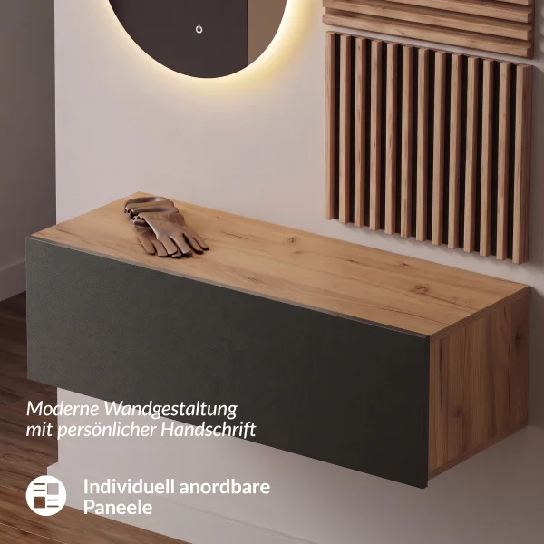 Chêne doré / Anthracite